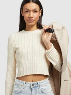 Khujo Übergangsjacken Mantel Lauren Frauen Khaki -Khujo fa4afc97e79ccbbb188c533bf074b29b