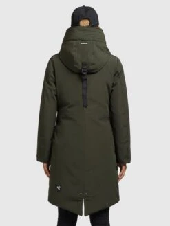 Khujo Wintermäntel Mantel Charlyn 3 Frauen Khaki -Khujo fa6904b813311b18f4f5bd5b2629c548