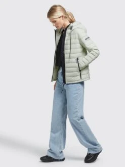 Khujo Übergangsjacken Jacke LOVINA4 Frauen Grün -Khujo fb1a81794f8af55814b1ba660b2a8c0b