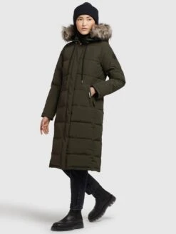Khujo Wintermäntel Mantel LOLL Frauen Khaki -Khujo fc03c9de4bfffc156b567ba57f175e1c