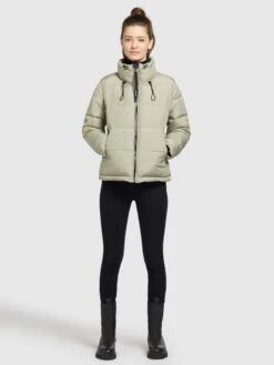Khujo Winterjacken Jacke Tuba Frauen Hellgrün -Khujo fcf375b84a8078f5a33c38e539314fc5
