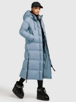 Khujo Wintermäntel Mantel Frauen Hellblau -Khujo fdfd0dae75918a9763921addc0d7cb22