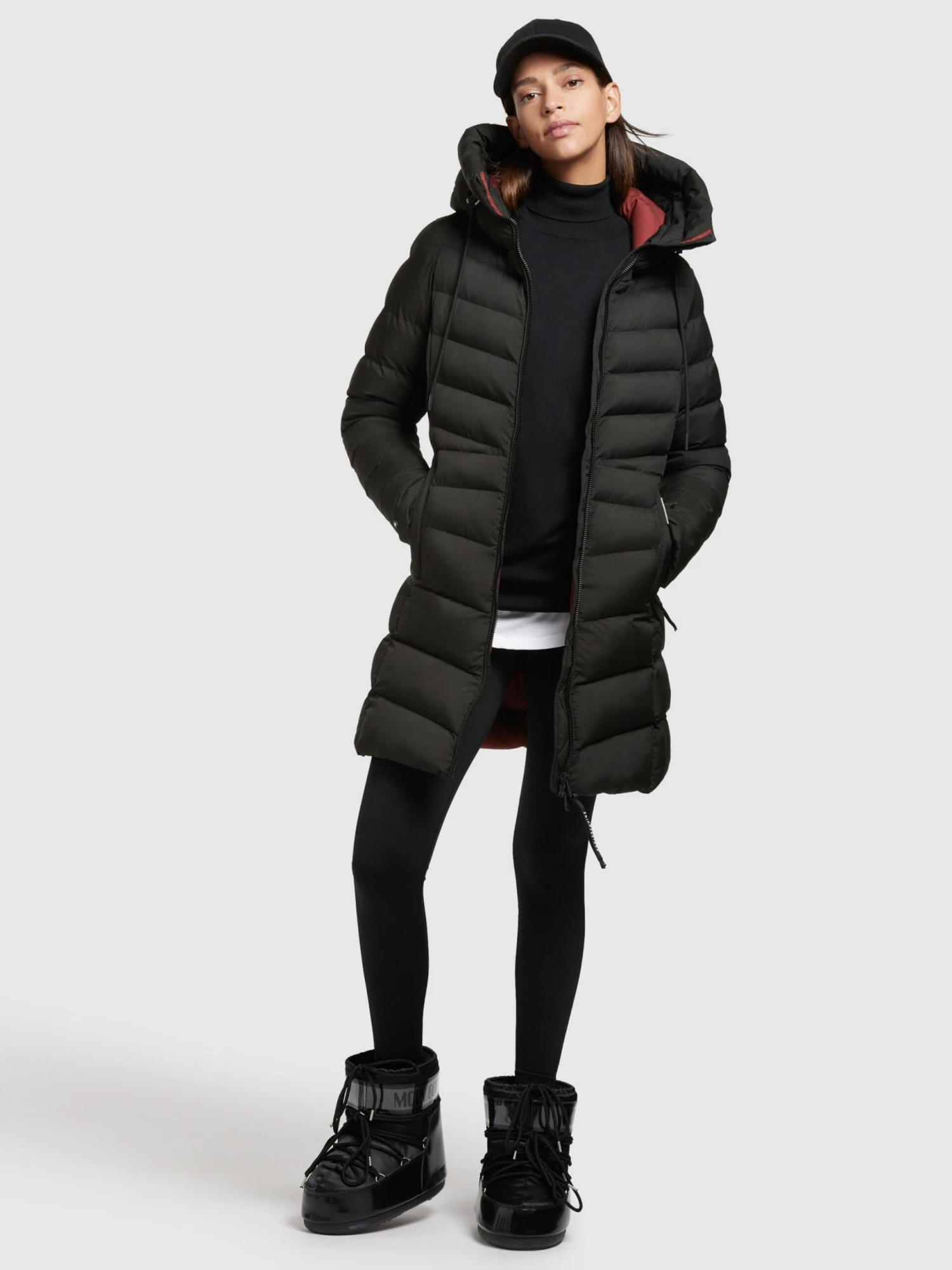 Khujo Kurzmäntel Jacke Tuhani Frauen Schwarz 5 Khujo Kurzmäntel Jacke Tuhani Frauen Schwarz – Bild 3